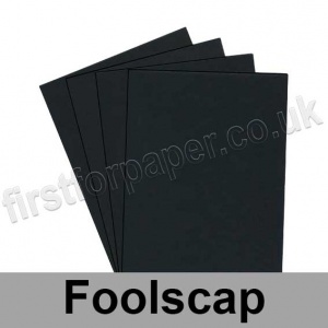 Rapid Colour Paper, 120gsm, 203 x 330mm (Foolscap), Black