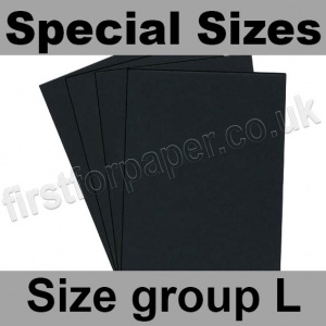 Rapid Colour Card, 160gsm, Special Sizes, (Size Group L), Black