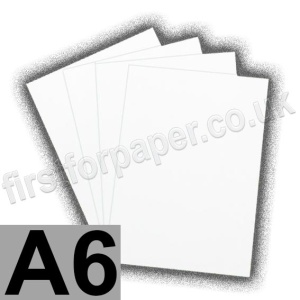 Clearance Card, 350gsm, A6, Smooth White - 125 sheets