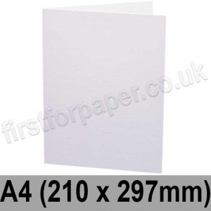 Swift, Pre-creased, Single Fold Cards, 350gsm, 210 x 297mm (A4), White (New Formula)