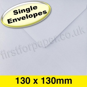 Apollo Greetings Card Envelope, 130 x 130mm, White