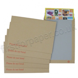 Board Backed Envelopes, Manilla, C4 - Box of 125