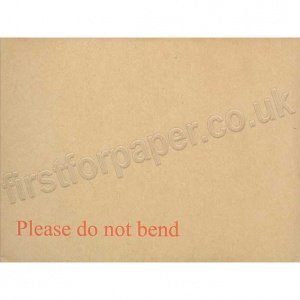 Board Backed Envelopes, Manilla, 267 x 216mm - Box of 125