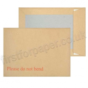 Board Backed Envelopes, Manilla, C5 - Box of 125