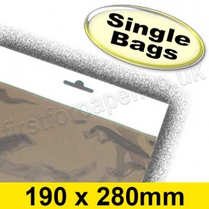 Olympus, Cello Bag, with Euroslot Header, Size 190 x 280mm