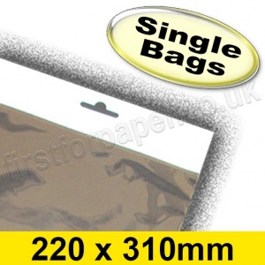 Olympus, Cello Bag, with Euroslot Header, Size 220 x 310mm