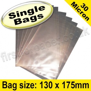 Cello Bag, with plain flaps, Size 130 x 175mm