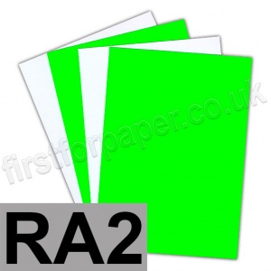 Centura Neon, Dayglo Fluorescent Card, 260gsm, RA2, Green