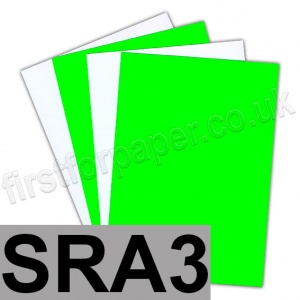 Centura Neon, Dayglo Fluorescent Paper, 95gsm, SRA3, Green