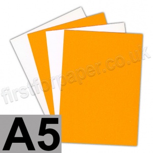 Centura Neon, Dayglo Fluorescent Card, 260gsm, A5, Orange