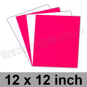 Centura Neon, Dayglo Fluorescent Paper, 95gsm, 305 x 305mm (12 x 12 inch), Pink
