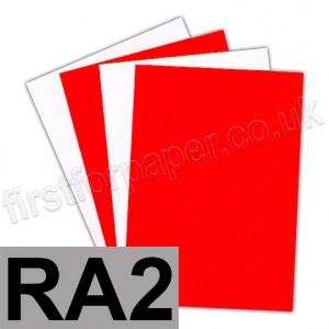 Centura Neon, Dayglo Fluorescent Card, 260gsm, RA2, Red