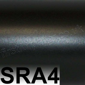 Centura Pearl, Single Sided, 90gsm, SRA4, Black