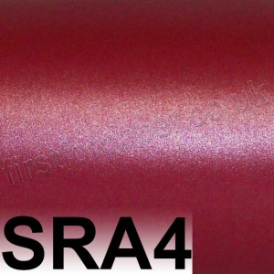 Centura Pearl, Single Sided, 90gsm, SRA4, Cherry