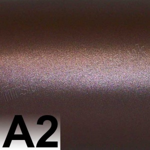 Centura Pearl, Single Sided, 90gsm, A2, Dark Chocolate