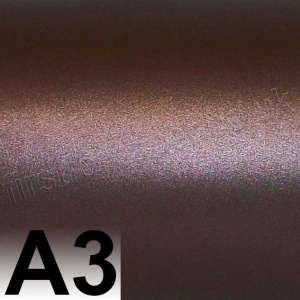 Centura Pearl, Single Sided, 90gsm, A3, Dark Chocolate