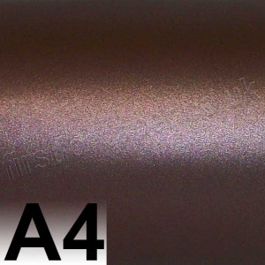 Centura Pearl, Single Sided, 310gsm, A4, Dark Chocolate