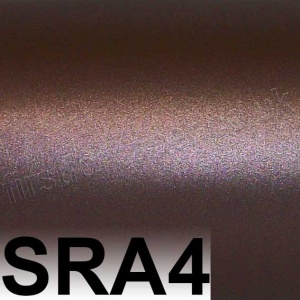 Centura Pearl, Single Sided, 90gsm, SRA4, Dark Chocolate