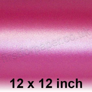 Centura Pearl, Single Sided, 310gsm, 305 x 305mm (12 x 12 inch), Fuchsia