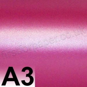 Centura Pearl, Single Sided, 310gsm, A3, Fuchsia