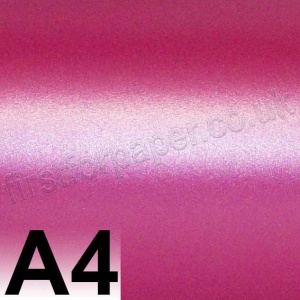 Centura Pearl, Single Sided, 310gsm, A4, Fuchsia