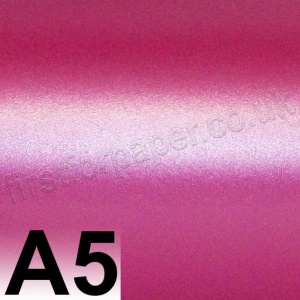 Centura Pearl, Single Sided, 310gsm, A5, Fuchsia