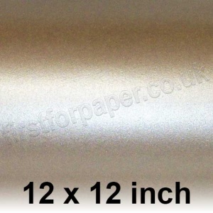 Centura Pearl, Single Sided, 310gsm, 305 x 305mm (12 x 12 inch), Mink