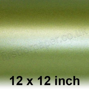 Centura Pearl, Single Sided, 310gsm, 305 x 305mm (12 x 12 inch), Pistachio