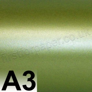 Centura Pearl, Single Sided, 310gsm, A3, Pistachio