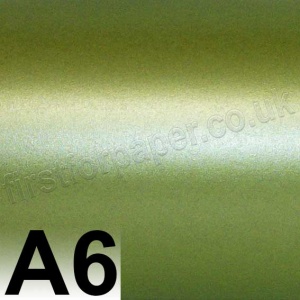 Centura Pearl, Single Sided, 310gsm, A6, Pistachio