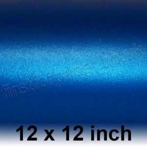 Centura Pearl, Single Sided, 90gsm, 305 x 305mm (12 x 12 inch), Royal Blue