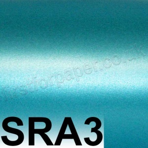 Centura Pearl, Single Sided, 90gsm, SRA3, Turquoise