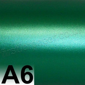 Centura Pearl, Single Sided, 310gsm, A6, Xmas Green