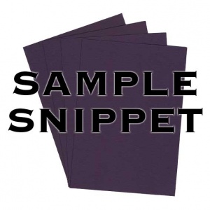 •Sample Snippet, Colorplan, 270gsm, Amethyst