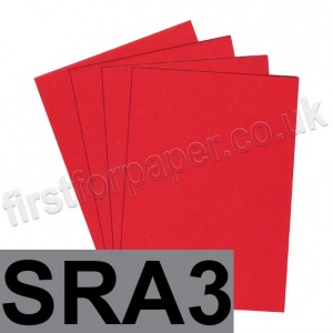 Colorplan, 135gsm, SRA3, Bright Red