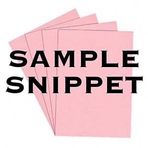 Sample Snippet, Colorplan, 540gsm, Candy Pink