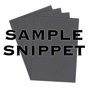 •Sample Snippet, Colorplan, 135gsm, Dark Grey