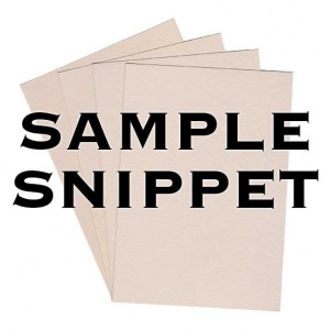 •Sample Snippet, Colorplan, 135gsm, Mist