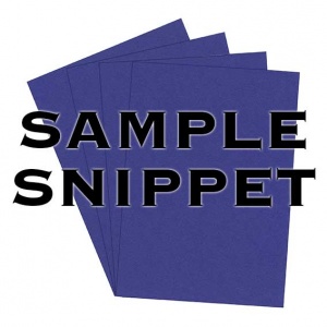 Sample Snippet, Colorplan, 175gsm, Royal Blue