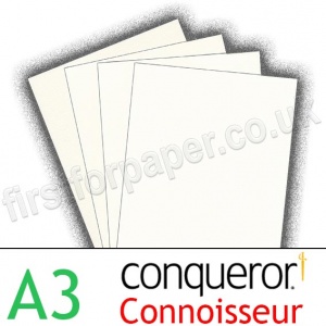 Conqueror Connoisseur, 110gsm, A3, Soft White