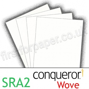 Conqueror Smooth Wove, 160gsm, SRA2, Brilliant White