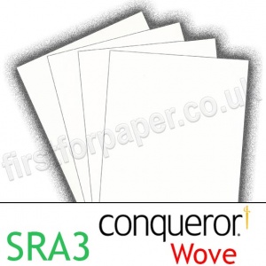 Conqueror Smooth Wove, 160gsm, SRA3, Brilliant White