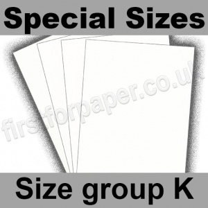 Conqueror Smooth Wove, 300gsm, Special SIzes, (Size Group K), Brilliant White