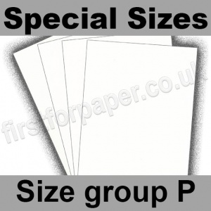 Conqueror Smooth Wove, 120gsm, Special SIzes, (Size Group P), Brilliant White