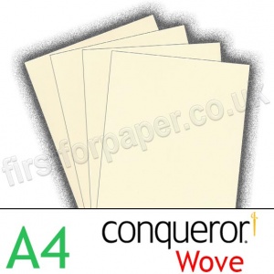 Conqueror Smooth Wove, 300gsm, A4, Cream