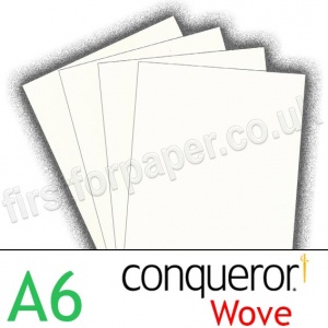 Conqueror Smooth Wove, 300gsm, A6, High White