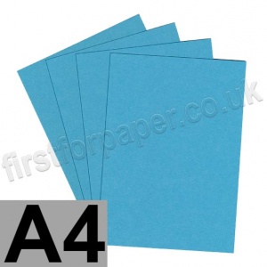 Colorset Recycled Card, 270gsm,  A4, Aquamarine