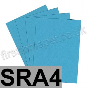 Colorset Recycled Card, 270gsm, SRA4, Aquamarine