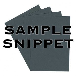 •Sample Snippet, Colorset, 270gsm, Dark Grey