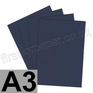 Colorset Recycled Card, 350gsm, A3, Deep Blue